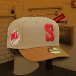 SEATTLE MARINERS M'S "ENGLISH MUFFIN / TOFFEE" NEW ERA HAT