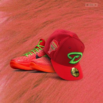 ARIZONA DIAMONDBACKS 1998 INAUGURAL SEASON KOBE VI PROTRO REVERSE GRINCH NEW ERA CAP