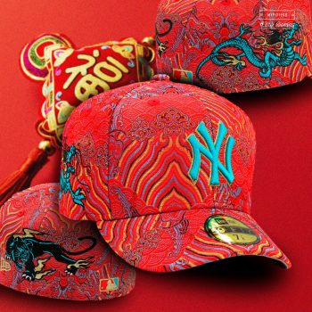 NEW YORK YANKEES MYFITTEDS ELITE SERIES LUNAR NEW YEAR SILK ROAD NEW ERA FITTED CAP