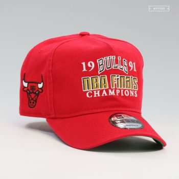 CHICAGO BULLS 1991 NBA FINALS HISTORIC WIN 9FIFTY A-FRAME NEW ERA SNAPBACK HAT