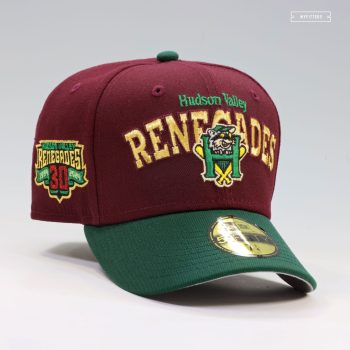 HUDSON VALLEY RENEGADES 30TH ANNIVERSARY RETRO TEAM COLOR NEW ERA FITTED CAP