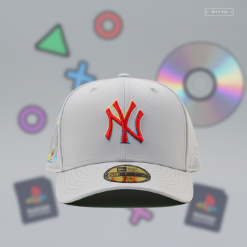 NEW YORK YANKEES 2000 WORLD SERIES SUBWAY SERIES PLAYSTATION PSX INSPIRED NEW ERA FITTED CAP