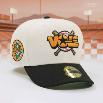 UNIVERSITY OF TENNESSEE VOLUNTEERS BASEBALL OFF WHITE NEW ERA FITTED CAP
